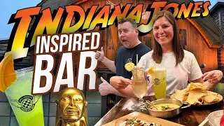 Jock Lindsey's Hangar Bar | Indiana Jones Inspired | Disney Springs FL | Travel and Foodie Warriors