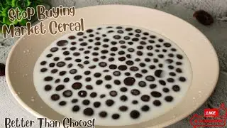 Stop Buying Chocos ❌ Make this Homemade Chocolate Cereal 🥣 | No Refined Sugar | Breakfast Recipe 