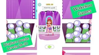 Displace Puzzle levels 26-27-28-29-30