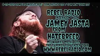 Rebel Radio 92.5 Chicago Scott Davidson Interview@TheJastaShow Jamey Jasta 4-23-25 REBELRADIO.com