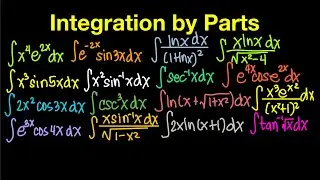 Integration by Parts Using DI Method Part 2 (Live Stream)