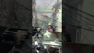 Nepali Genz's protest is controlled by the Nepal army 🇳🇵 #nepalarmy #nepal #army #shorts
