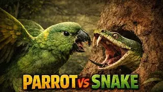Millions of Years Ago&hellip; Nature&rsquo;s Law Was the Same | Parrot vs Snake