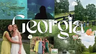 Fell in love in Georgia | friends, weddings, sightseeing, and exploring small towns