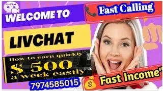 #LivChat Id Create & Work kaise Kare Complete Process Fast Calling Fast Income #videocalling #App