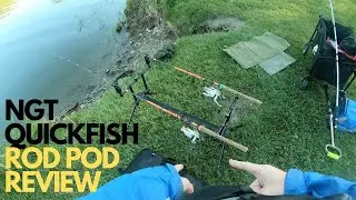 NGT Quickfish Rod Pod - One Month Review, Its Awesome!