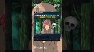 ☠️THIS GUY IS A SPACIAL WAY OF PERFECT PUPPET USER #puppet #sasori #narutoshippuden #shorts