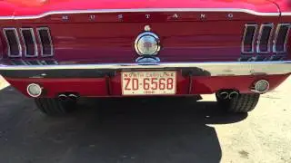 1968 Mustang 390 GT Fastback Exhaust