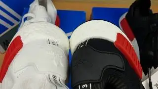 Martha Sneakers: Adidas UA NMD Black Compare With NMD White