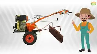Innovative Tiller Attachment for Sloping Lands - Jaya Vegi