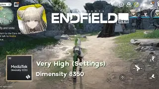 Tecno Pova 7 Ultra 5G Gaming Test Arknights Endfield Very High (Settings)