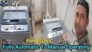 How to convert Top load washing machine In Manual Operating. Top load washing machine Use with timer