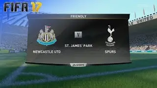 FIFA 17 - Newcastle United vs. Tottenham Hotspur @ St. James' Park ('17/'18)
