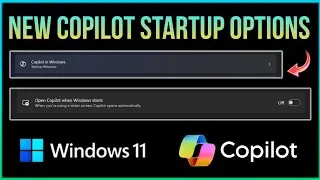 Copilot Startup Settings - Windows 11 | Techtititve