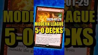 UNDEFEATED MTG Modern League Decklists (2026-01-29) #davidroyale  #modern #modernmtg