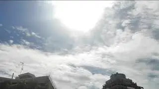 Sun and Cirrostratus cloud Timelapse