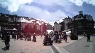 Llegada a Pradollano (Sierra Nevada), ruta 
