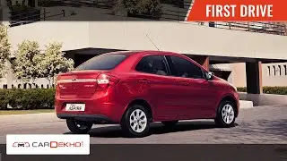 Ford Figo Aspire | Первый тест-драйв | CarDekho.com