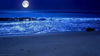 🔴 Relaxing Ocean Waves That Heals Stress - Anxiety And Depressive Conditions, Ocean Wave Noise.