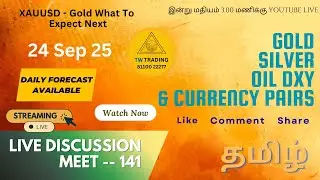 🎯Live Meet 141 GOLD ANALYSIS | XAUUSD Trading Strategy | 24 Sep 25 |#xauusd #gold #fed #nfp #cpi