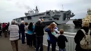 HMS Ocean Sunderland May 4th 2015.
