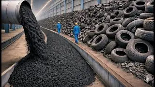 Inside Asphalt Factory – How Rubberized Asphalt Creates Long-Lasting Roads (Full Process)