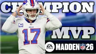 Winning The SUPER BOWL with the Buffalo Bills for an easy 