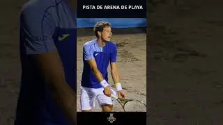 La &uacute;nica pista de arena de playa