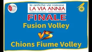 Torneo Nazionale U14 - LA VIA ANNIA - FINALE Fusion Volley VS Chions Fiume Volley