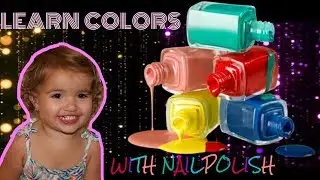 Play, Share, and Learn Colors with Nail Polish