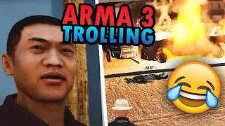 Arma 3 Altis Life TROLLING - ER RASTET KOMPLETT AUS!😂SalzSquad  - Deutsch