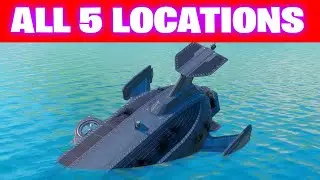Where to find IO Airship crash sites -  All Airship crash sites Locations in Fortnite