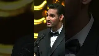 Ahan Shetty wins first award
