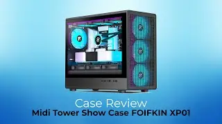 Case Review: Foifkin XP01 -  Micro ATX Dual Chamber Case - Black&White Build