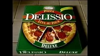 publicit&eacute; pizza Delissio Kraft 2000 - Manon Arsenault - Pierre Pinchiaroli
