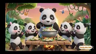 Panda Play Time @Minijoycartoonkids #shorts #carton #youtubeshorts #kids #childrensongs #forkids