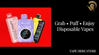 Disposable Vape Collection | Easy & Ready for Every Day