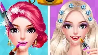 cinderella makeup salon dress up makeup game 2022||android Gameplay