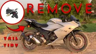 Gixxer SF Tail Tidy Removal Step-by-Step Guide | gixxersf150 | @marcovlogs