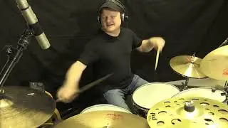 Deep Purple-Lazy- Drum Cover - Mikko Vanhalakka