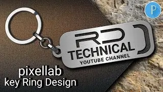 How To Create Chain Name Text In Pixellab || Text Logo Design In Pixellab