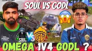Omega 1v4 GodL ? 😱 SouL Omega 🔥 | Soul vs GodL 🥵 | Team Soul 🚀