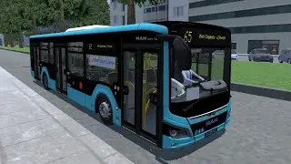 Поездка на автобусе MAN Lion's City 12C в PBS