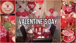 Valentine's Day Tablescape & Food | 2022