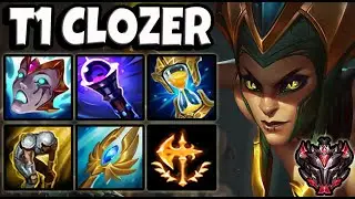 T1 Clozer CASSIOPEIA vs LUCIAN MID [ Pentakill ] Korea Grandmaster Patch 11.4 ✅