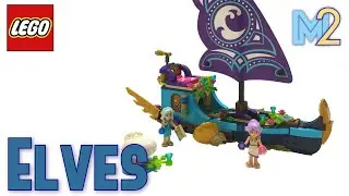 LEGO Elves Naida's Epic Adventure Ship Review! LEGO 41073