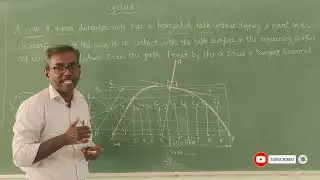 How to Draw a Cycloid in Engineering Graphics | Step-by-Step Tutorial/tamil
