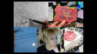 Sketchbook progress, Etsy shtuff & losing track of time ✧ art vlog # 13 