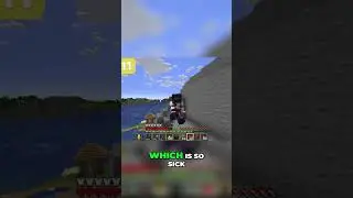 Minecraft Redstone Door: Opens ONLY When You Eat! #shorts