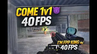 COME 1v1 😈 | Low End Phone 40 FPS FPP Gameplay | PUBG Mobile No Hack | I&rsquo;m FPP King 👑 #pubgmobile